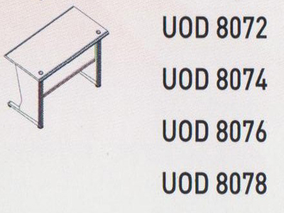 Meja Kantor Uno ( Special Desk ) UOD 8076 ( Lavender Series )