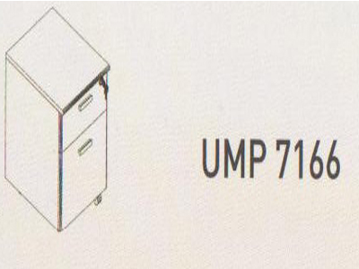 Meja Kantor Uno ( Mobile Drawer ) UMP 7166 ( Modern Series )