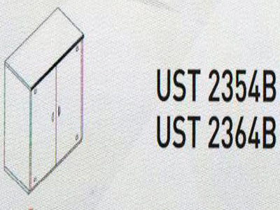 Meja Kantor Uno ( Lower Credenza ) 2354 B B & UST 2364 B ( Platinum Series )