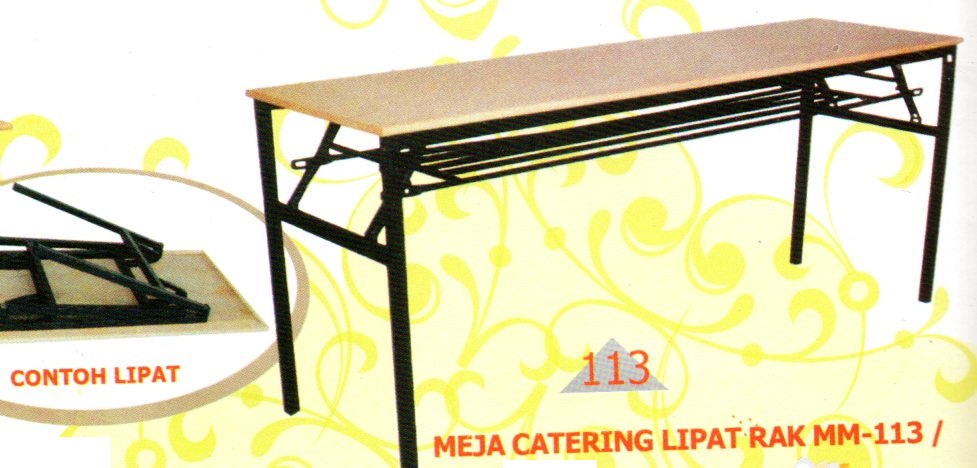 Meja Lipat  Rak Polaris Type MM – 113